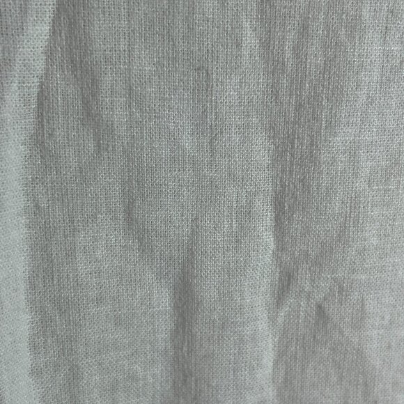 Abercrombie & Fitch Women's A-Line Dress White Linen Sleeveless Size M Pockets - Picture 3 of 10